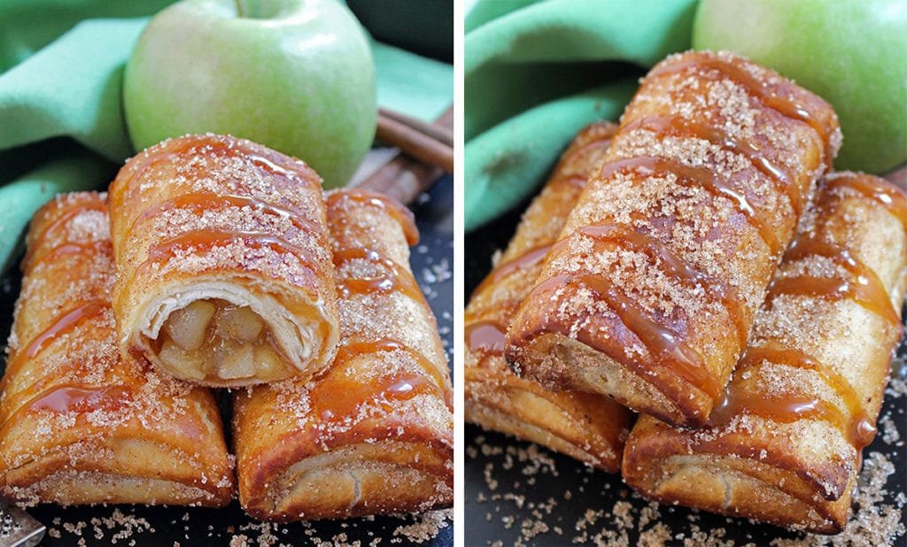 Caramel Apple Chimichangas