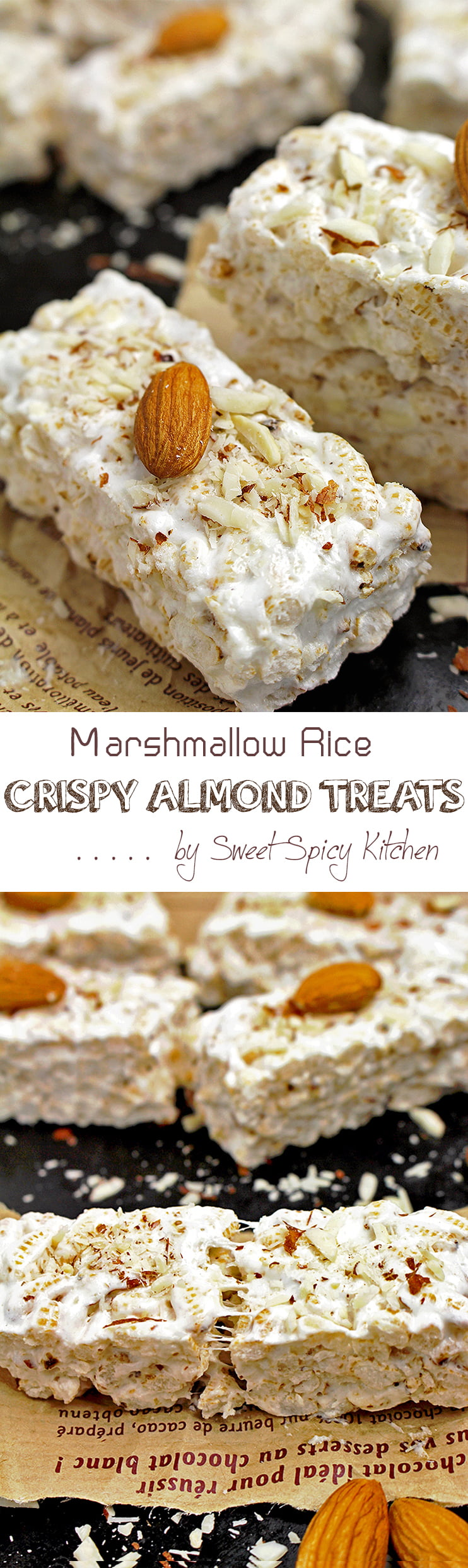 Untitled-3 Marshmallow Rice Crispy Almond Treats