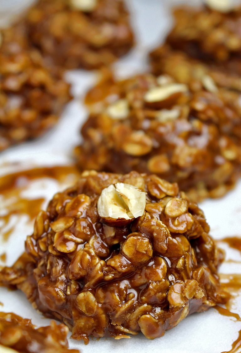 No Bake Chocolate Hazelnuts Cookies Sweet Spicy Kitchen