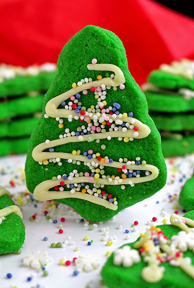 IMG_09844 Christmas Tree Mint Cookies.