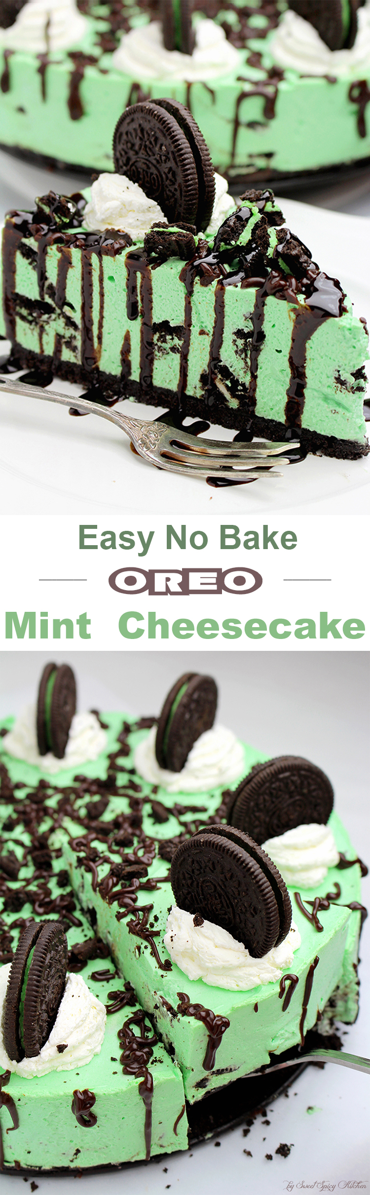 Untitled-155 Easy No Bake Oreo Mint Cheesecake