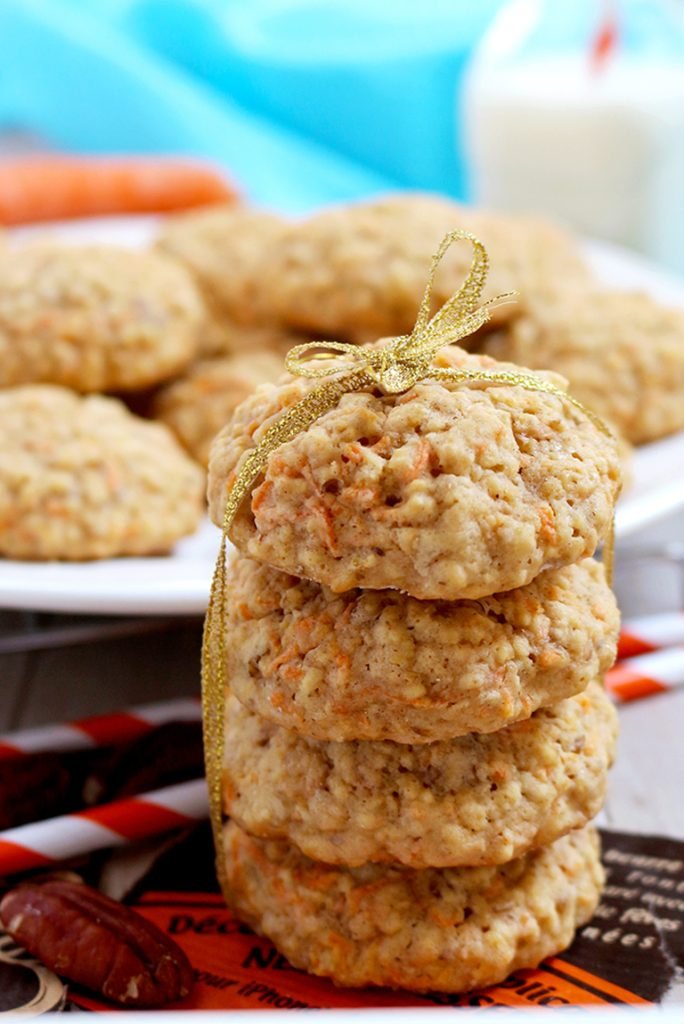 Carrot Oatmeal Cookies Sweet Spicy Kitchen