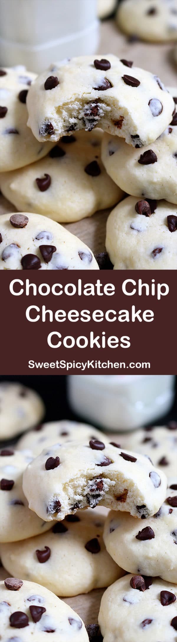 Chocolate Chip Cheesecake Cookies