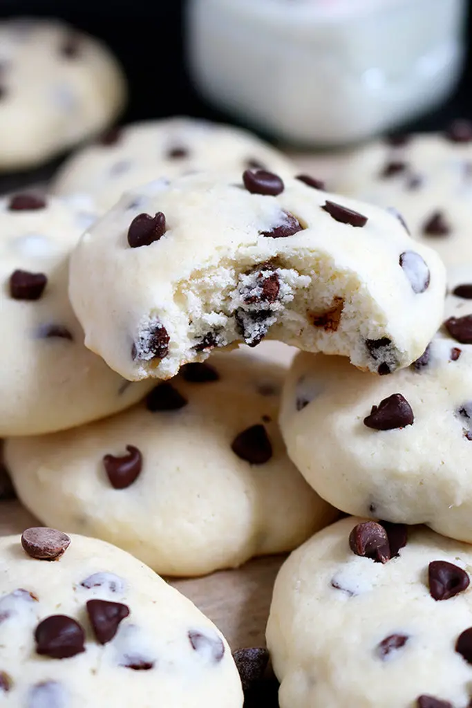 Chocolate Chip Cheesecake Cookies are simple, light and delicious, my favorite cookie recipe ♥