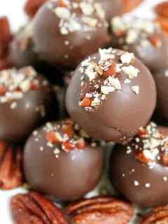 Caramel Pecan Truffles