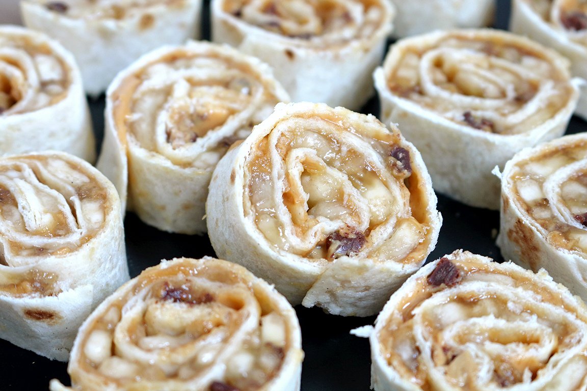 Chocolate Chip Peanut Butter Banana Roll Ups Sweet Spicy Kitchen