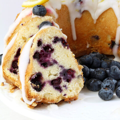 Blueberry Lemon Yogurt Bundt Cake – blueberry and lemon combination, with a lemon icing give this special cake a perfect taste