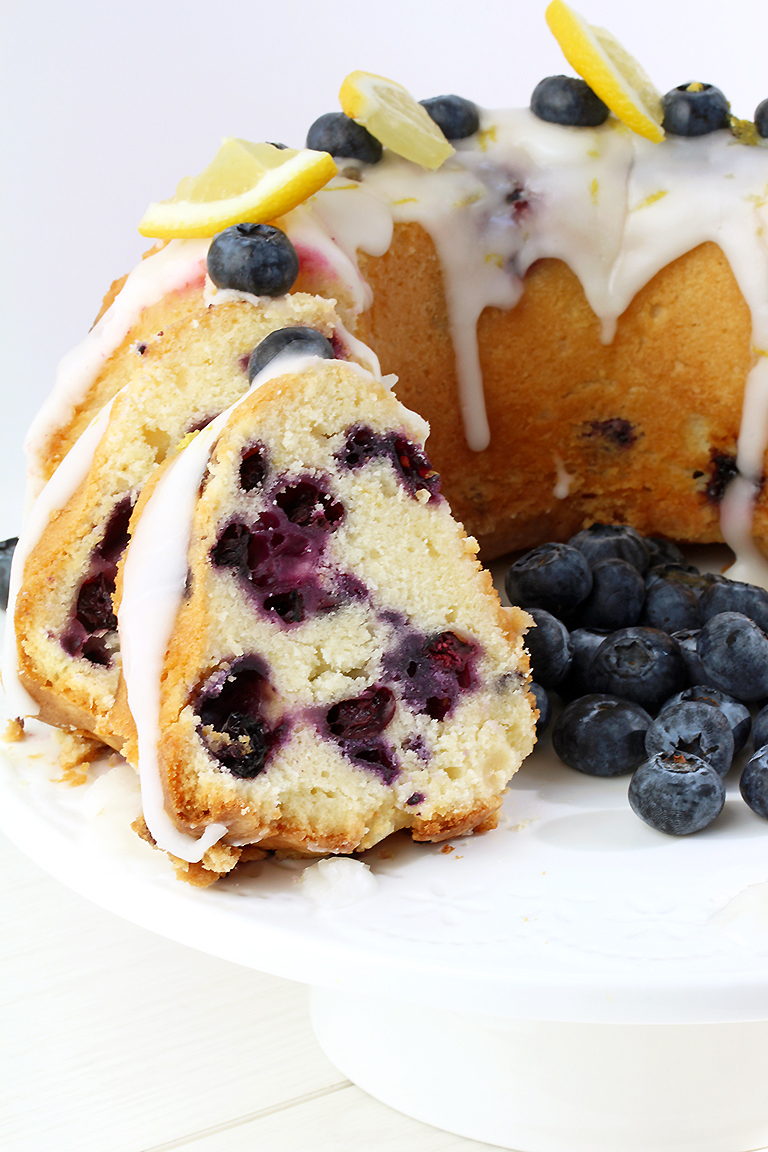 Blueberry Lemon Yogurt Bundt Cake – blueberry and lemon combination, with a lemon icing give this special cake a perfect taste