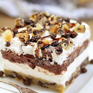 Chocolate Chip Cookie Lasagna