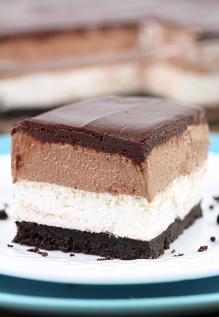 Easy No Bake Nutella Cheesecake Bars Sweet Spicy Kitchen